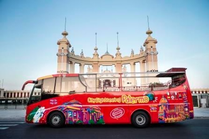 City Sightseeing Palermo Hop-On Hop-Off Bus Tour - Line B: gardens, Zisa, and Capo Market