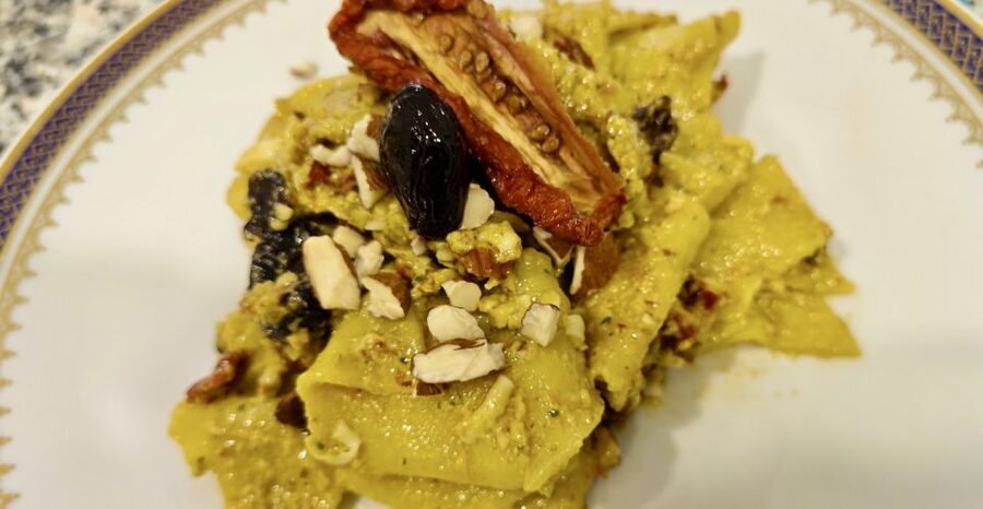 Cooking class fresh pasta - Starting with egg pasta and Sicilian durum wheat dough