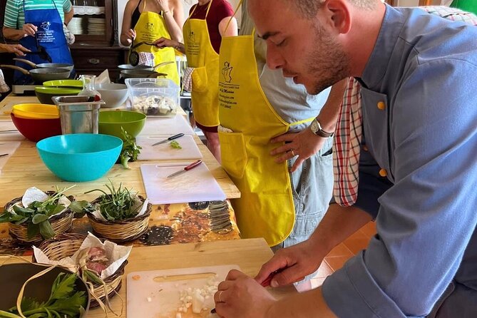 COOKING CLASS in Taormina at Chef Massimo HOUSE!! - What you take home besides a full stomach