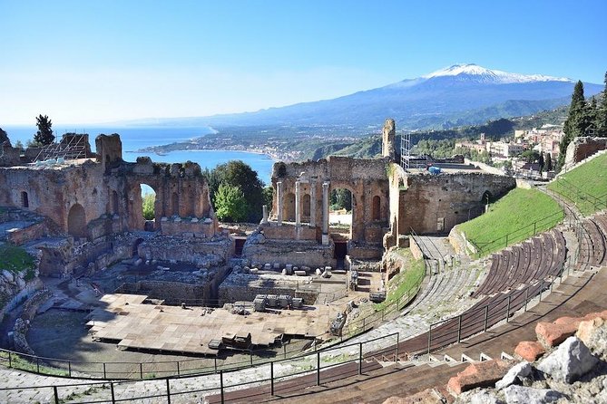 Daytrip from Messina port to Mount Etna & Taormina - Mount Etna Above the Sicilian Coast