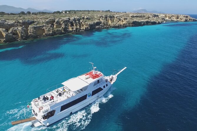 Egadi Shuttle Tour to Favignana and Levanzo from Trapani - Favignana port and almost four hours ashore