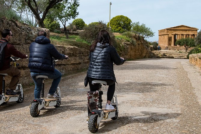 Electric scooter tour inside the Valley of the Temples Agrigento - The important arrival detail: ticket first, meeting point second