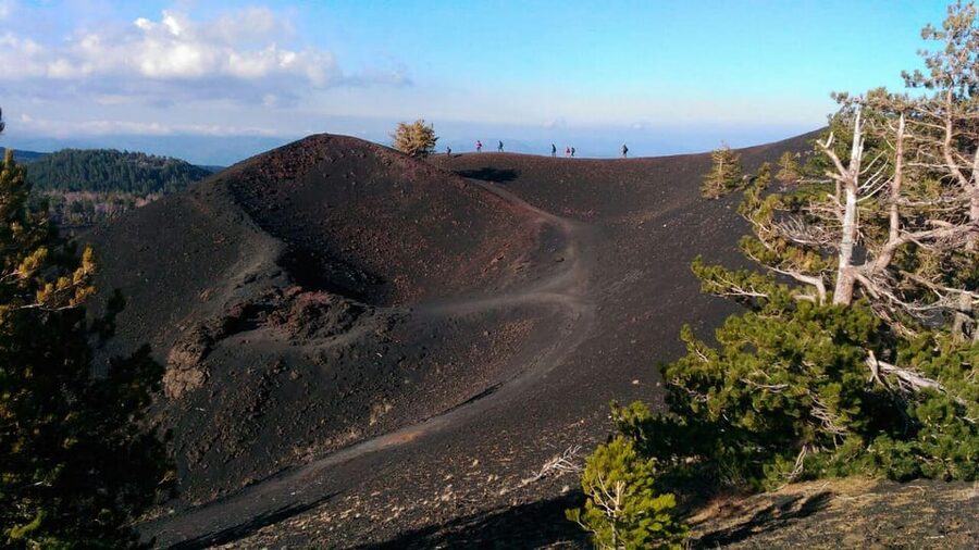 Etna and Alcantara Gorge excursion from Taormina and surroundings - Walking across craters, lava and pine forest