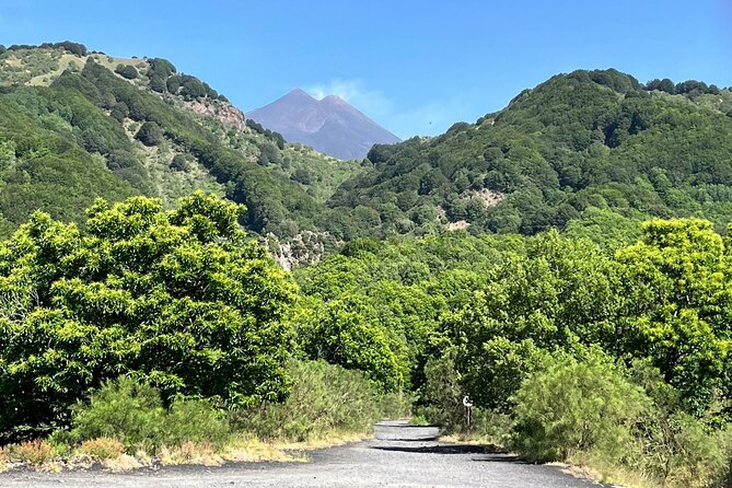 ETNA and TAORMINA departing from PALERMO, Private Tour - Reaching Mount Etna at Rifugio Sapienza