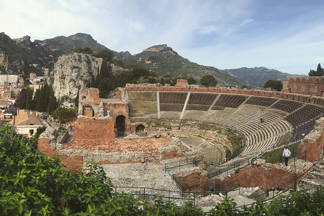 Etna and Taormina tour from Syracuse with private driver - Taormina, the ancient theater, and the town lanes