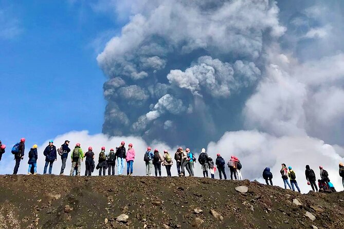 Etna excursion 3000 meters with 4x4 cable car and Trekking - Narrow ridges, steep ash, and cold wind