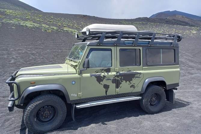 Etna Excursion 4X4 Jeep Tour in the morning - Live an adventure! - Walking around the lateral craters at 2,000 meters