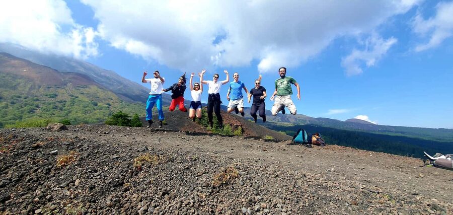 Etna excursion from Taormina and surroundings - The guides make the day work