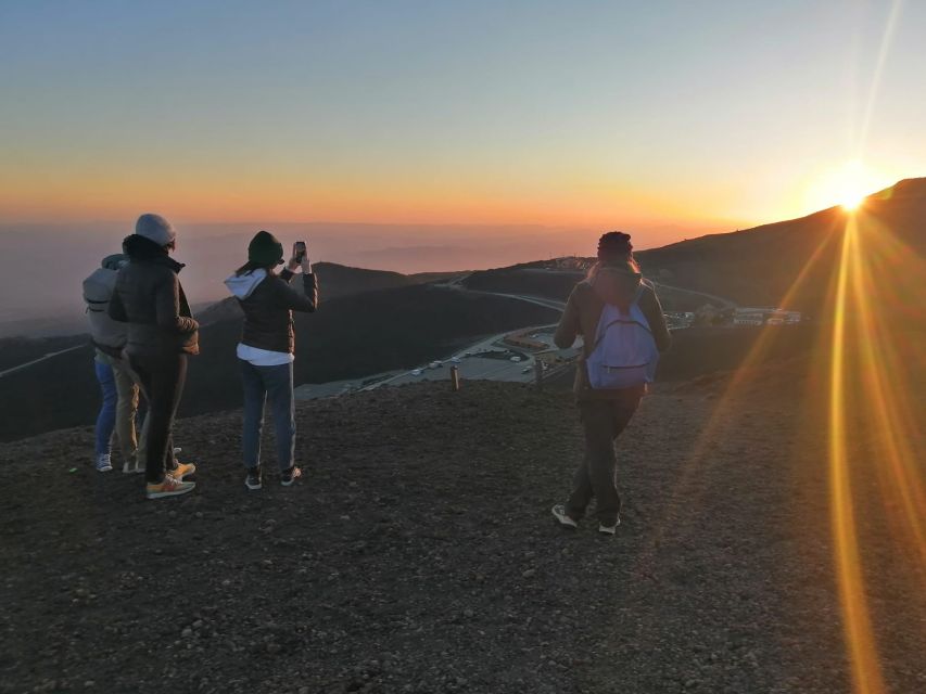 Etna excursions at sunset ancient craters and lava flows - Why Etna works so well at sunset