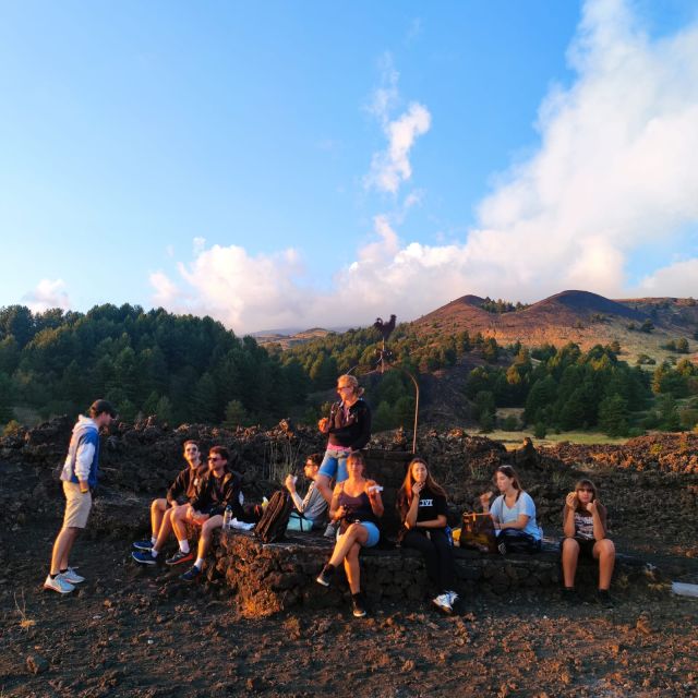 Etna excursions at sunset ancient craters and lava flows - Ancient side craters: Etna’s quieter volcanic story