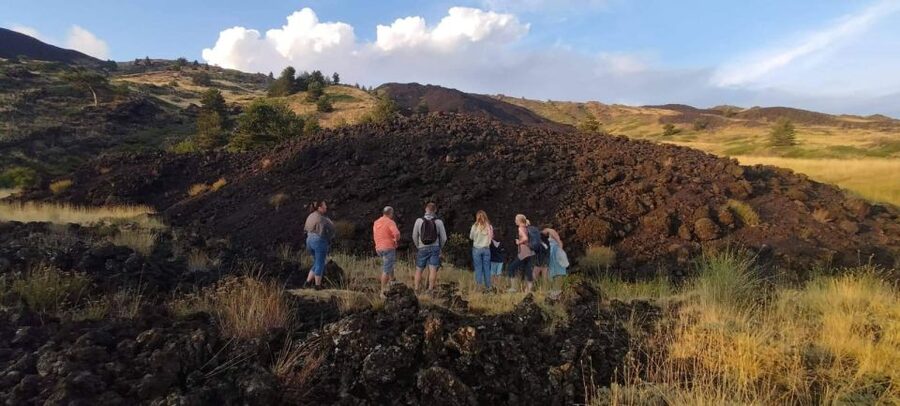 Etna excursions at sunset ancient craters and lava flows - What the guide adds to the experience
