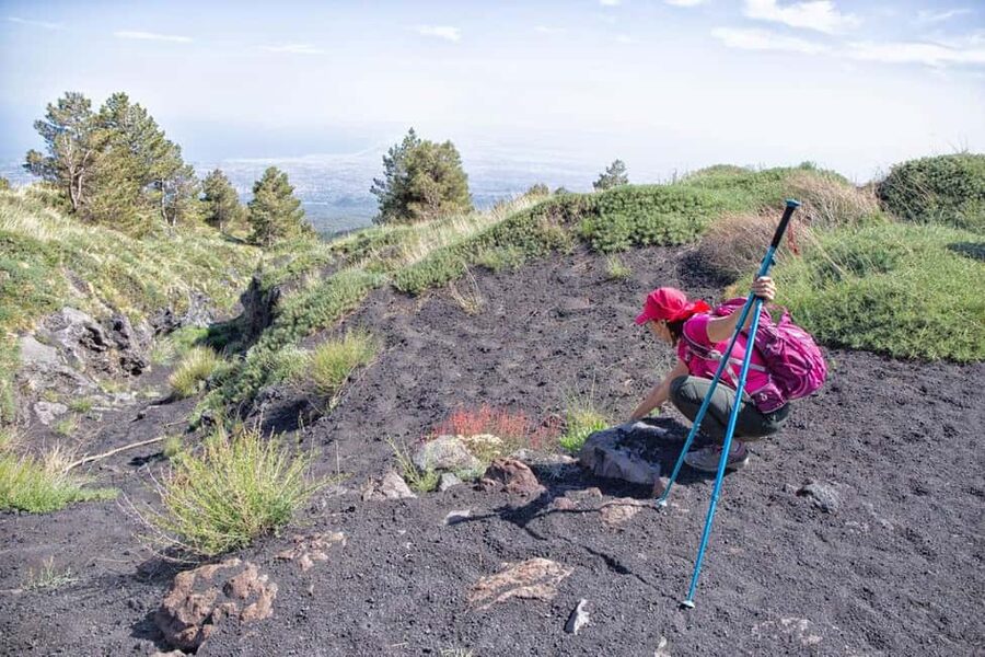 Etna Family Tour: private excursion on Etna mt. for families - Entering Grotta dei Tre Livelli
