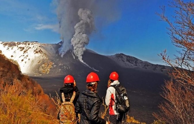 Etna Morning From Catania - Lava fronts from the 1991 to 1993 eruptions