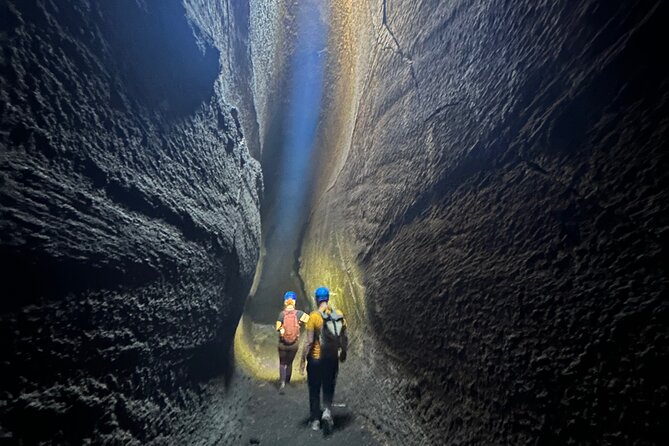 Etna Private Tour and Excursion - Inside a lava-flow cave