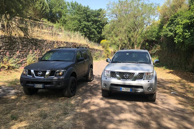 Etna private tour in 4x4 & Sicilian food farm experience - Riding across Etna’s lava fields