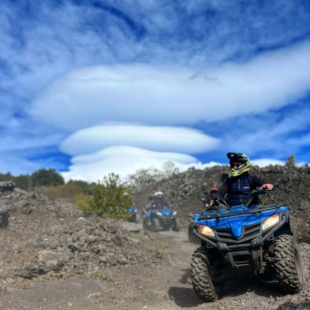 Etna quad tour - 2 hours - Old stone buildings and Etna’s human side
