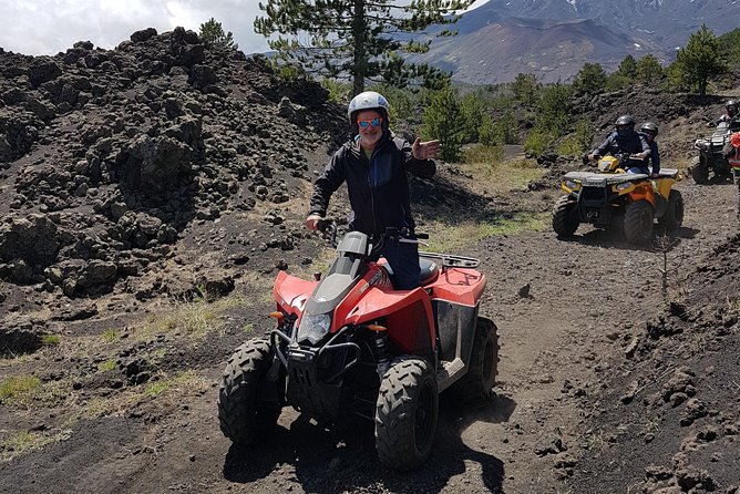 Etna quad tour - half day - Zappinazzu and the sea view