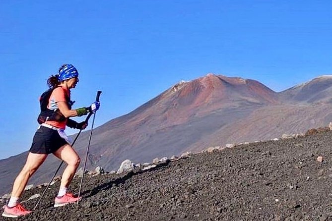 Etna Special Dawn Excursion - Reaching Pizzi Deneri at 2,847 meters