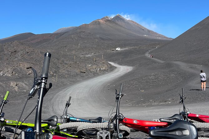 Etna Summit Craters E-bike - The high point at Valle del Bove