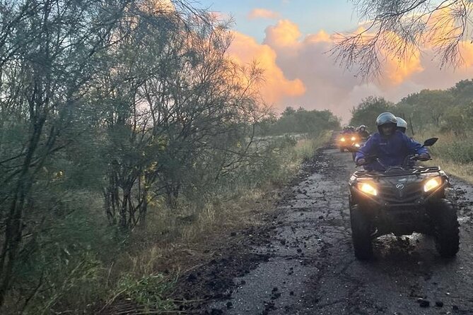 Etna Tour in Quad - Riding from Crateri Silvestri into Etna’s rough country