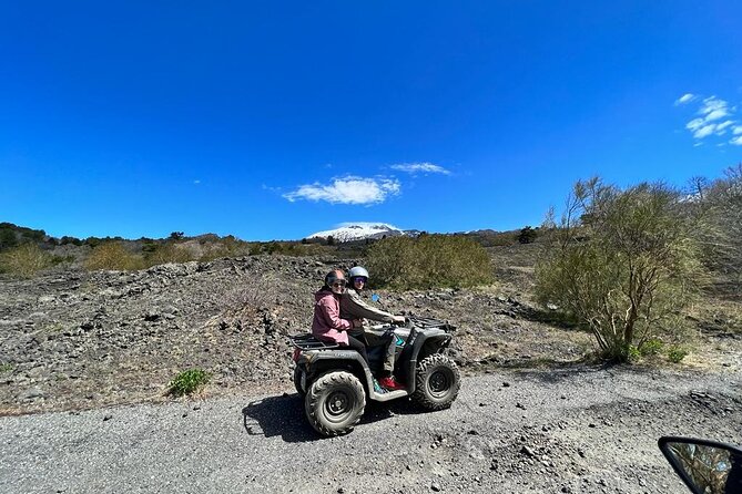 Etna Tour in Quad - Stop 1: lava fields and black volcanic sand