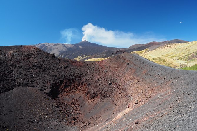ETNA - Trekking to the Craters Eruption of 2002 - Following the eruptive fracture and lava field