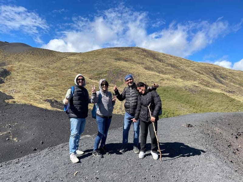 ETNA VOLCANO: Excursion to the Craters of 2002 - The return to Piano Provenzana