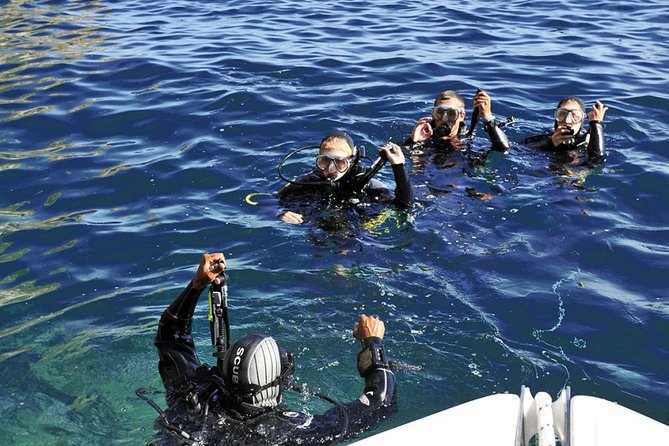 Exciting PADI Discover Scuba Diving Experience Isola Bella Marine Park Taormina - Second session: up to 12 meters