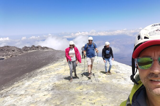Excursion on the summit craters of Etna, with cable car and 4x4 bus - The sandy descent back to the cable car