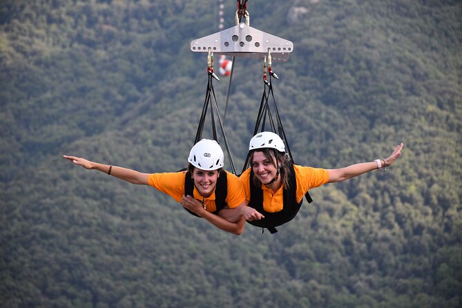 Flight with the Zipline Sicily in San Mauro Castelverde - Flying over the Madonie near San Mauro Castelverde
