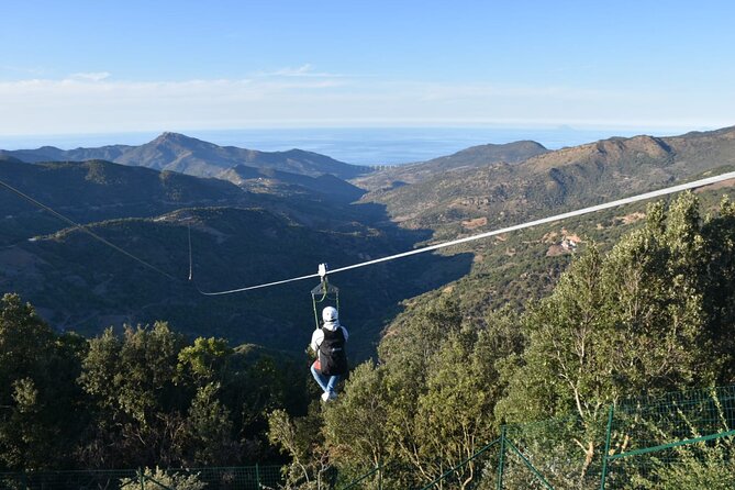 Flight with the Zipline Sicily in San Mauro Castelverde - The views are a major part of the value