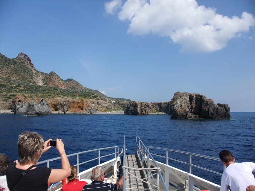 From Capo D'Orlando: Lipari and Vulcano Tour with Boat Trip - Lipari from 10:15 to 13:15