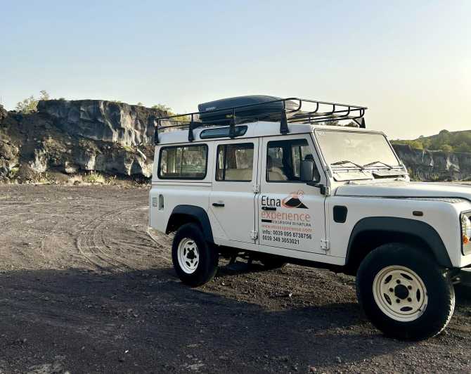 From Catania: 4x4 Mt Etna Jeep Tour - Why a Jeep is a smart way to see Mount Etna
