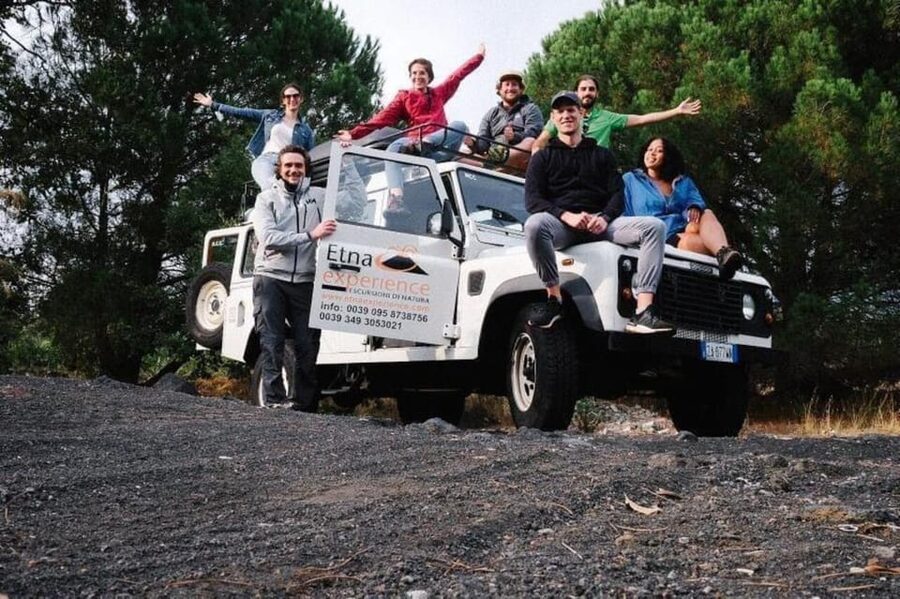 From Catania: 4x4 Mt Etna Jeep Tour - The lava cave near Nicolosi