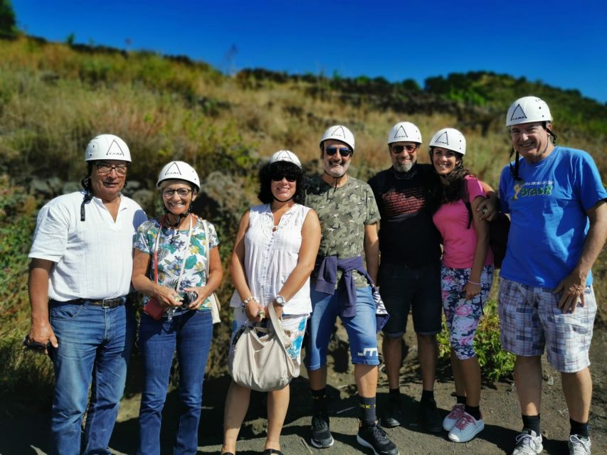 From Catania: Full-Day Mount Etna and Taormina Tour - Riding up to Rifugio Sapienza
