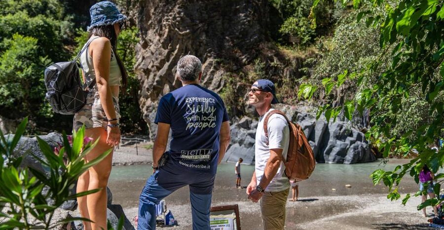 From Catania: Mount Etna and Alcantara River Tour - Tasting Sicilian produce in Ragalna