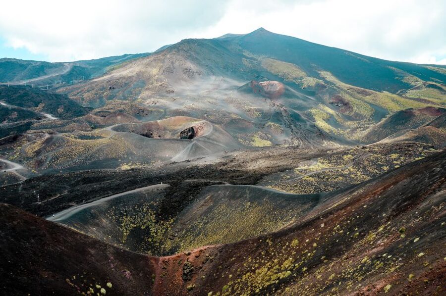 From Catania: Mount Etna Sunset Tour with Tasting and Cave - Inside the lava cave from the 1792 eruption