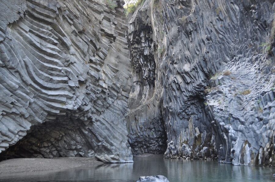 From Catania: Mt. Etna, Wine and Alcantara Tour - Hiking Etna to 2,000 meters