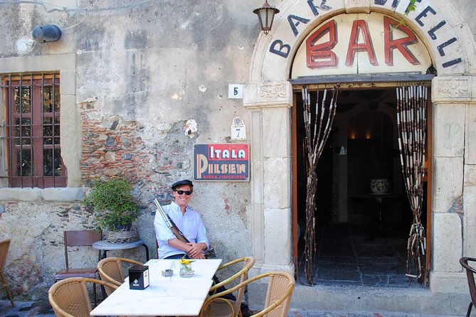 From Catania: Private/Guided Godfather with Appetizer and Pasta - Savoca and the walk to Santa Lucia Church