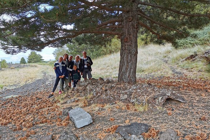 From Catania: Private mt. Etna trekking and pic-nic - A picnic break with time to look around