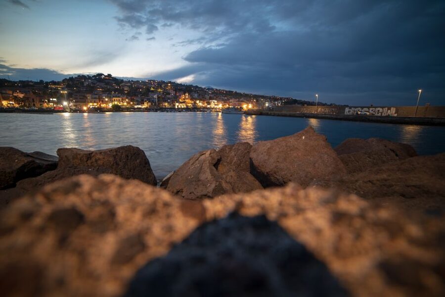 From Catania: Riviera of the Cyclops Tour in a Vintage Car - Aci Castello and its Norman fortress