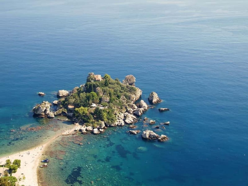 From Catania: Taormina, Isola bella & Castelmola tour - The smart way to see Taormina from Catania