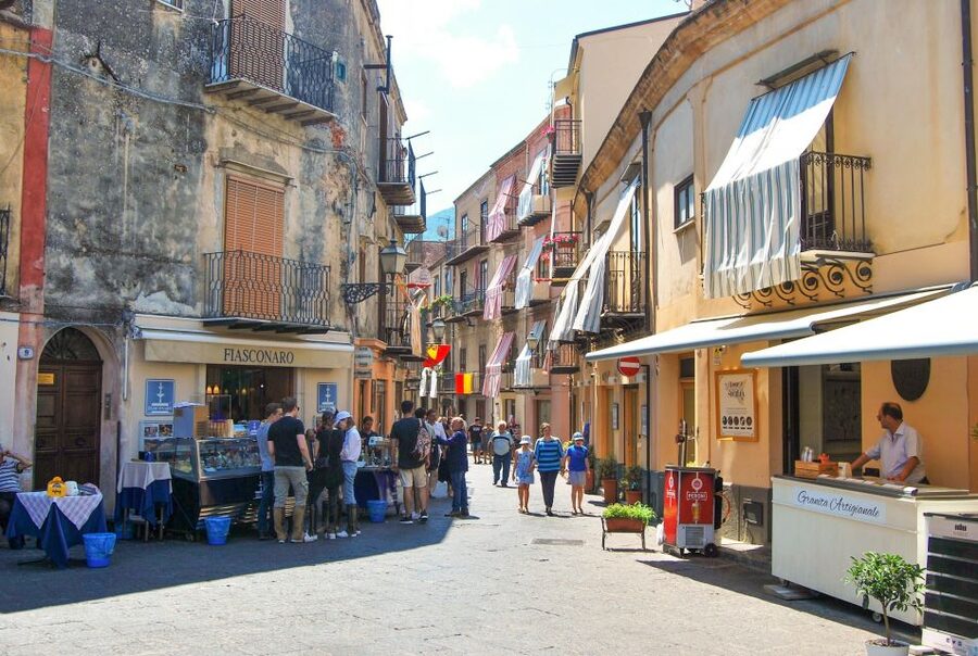 From Cefalù: Authentic Sicilian Villages and Happy Hour - Castelbuono: castle walls, quiet lanes, and famous panettone