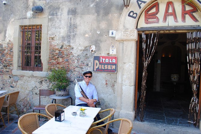 From Messina Cruise Terminal: Private Godfather tour + Lunch - Bar Vitelli and the most recognizable film stop
