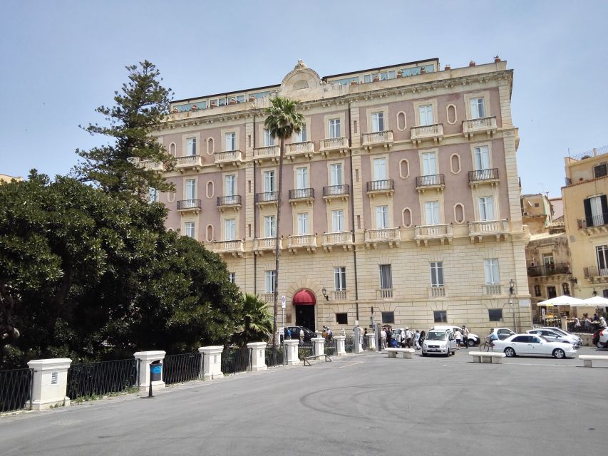 From Naxos: Syracuse, Noto, and Catania Baroque Tour - Noto and its Baroque staircase