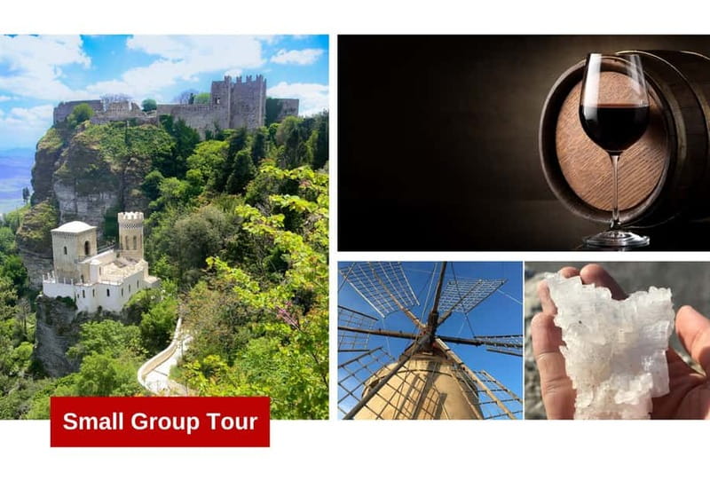 From Palermo: Erice & Marsala Salt, Olive Oil, and Wine Tour - Following the Salt Way Road near Trapani