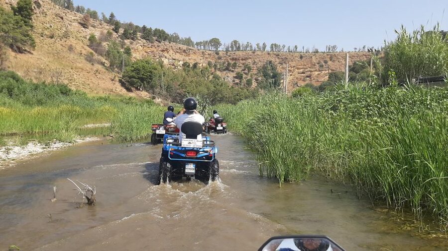 From Ribera: Quad Tour in the province of Agrigento - Poggiodiana Castle and the history break