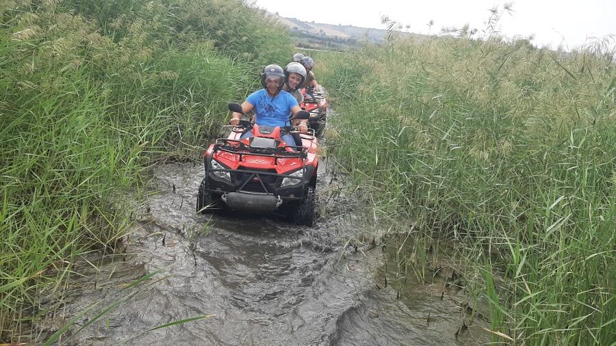 From Ribera: Quad Tour in the province of Agrigento - The final ride back to Via Roma