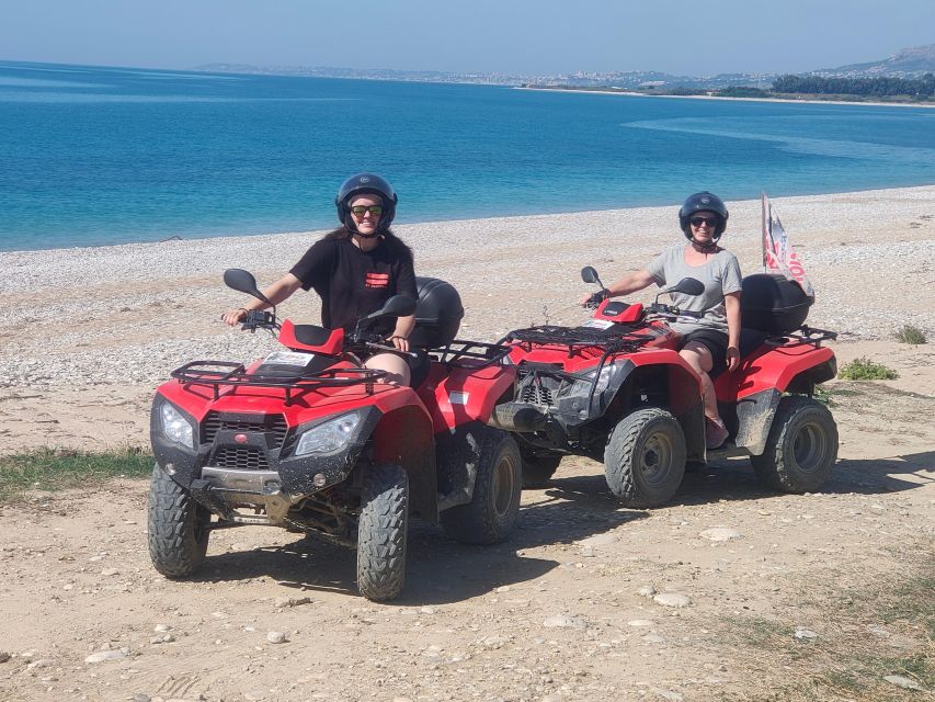 From Ribera: Quad Tour in the province of Agrigento - Meeting in Ribera and getting ready to ride