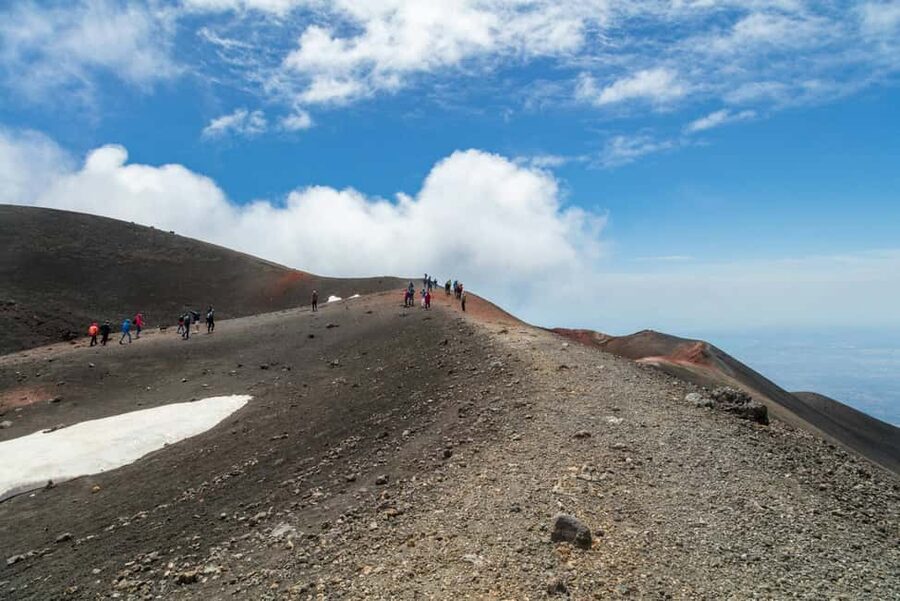 From Taormina Area: Mount Etna tour - At 1,900 metres: the Silvestri Craters